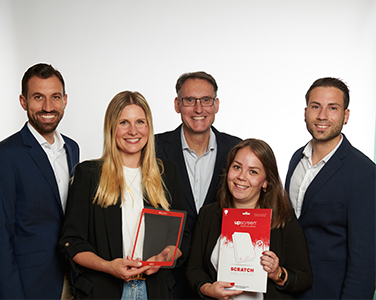 Photo de groupe de l’équipe Key Account Management.