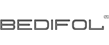 BEDIFOL Logo in schwarzer Schrift auf weißem Hintergrund.