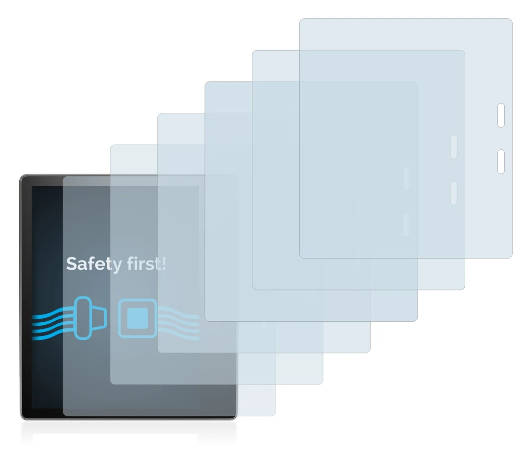 Image de l'appareil Amazon Kindle Oasis 2017 (9ème Gen.) avec une grande variété de protections d'écran.