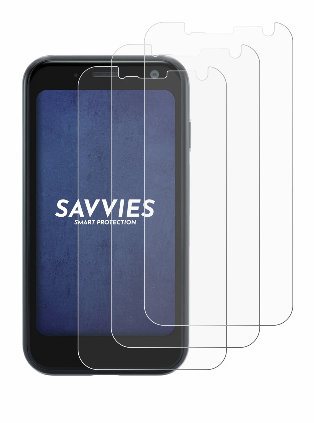 Image de l'appareil Palm Mini Smartphone avec une grande variété de protections d'écran.