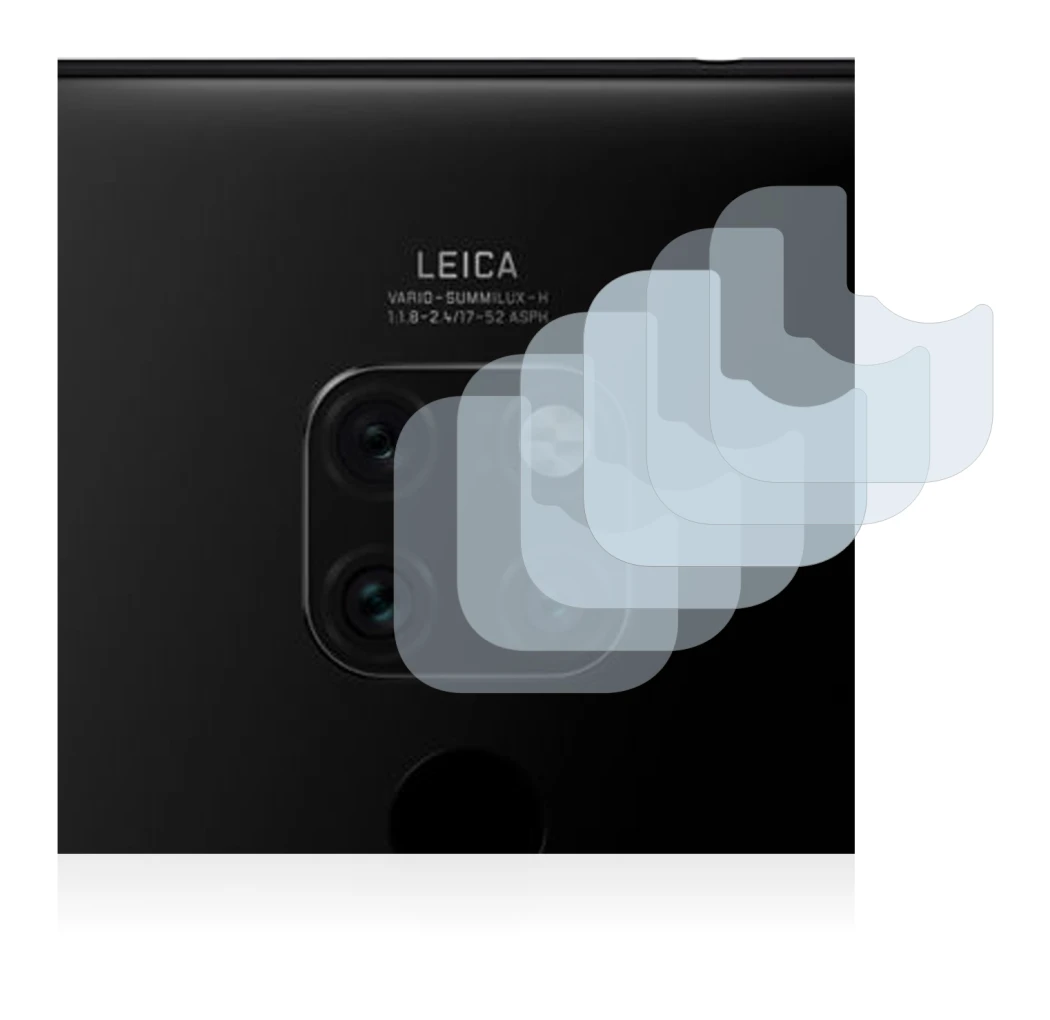 Image de l'appareil Huawei Mate 20 (Caméra UNIQUEMENT) avec une grande variété de protections d'écran.