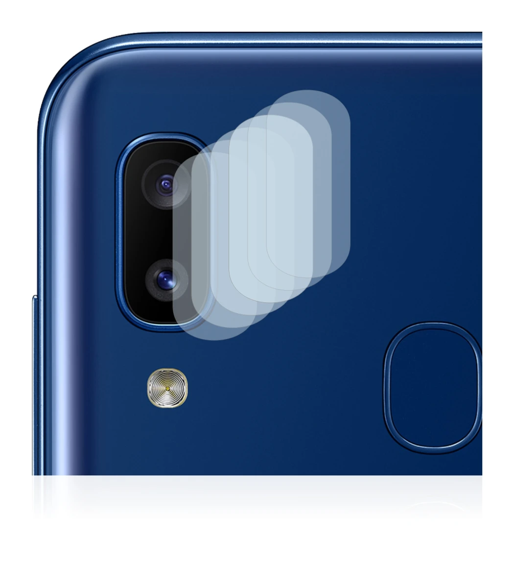 Image de l'appareil Samsung Galaxy A20e (Caméra UNIQUEMENT) avec une grande variété de protections d'écran.