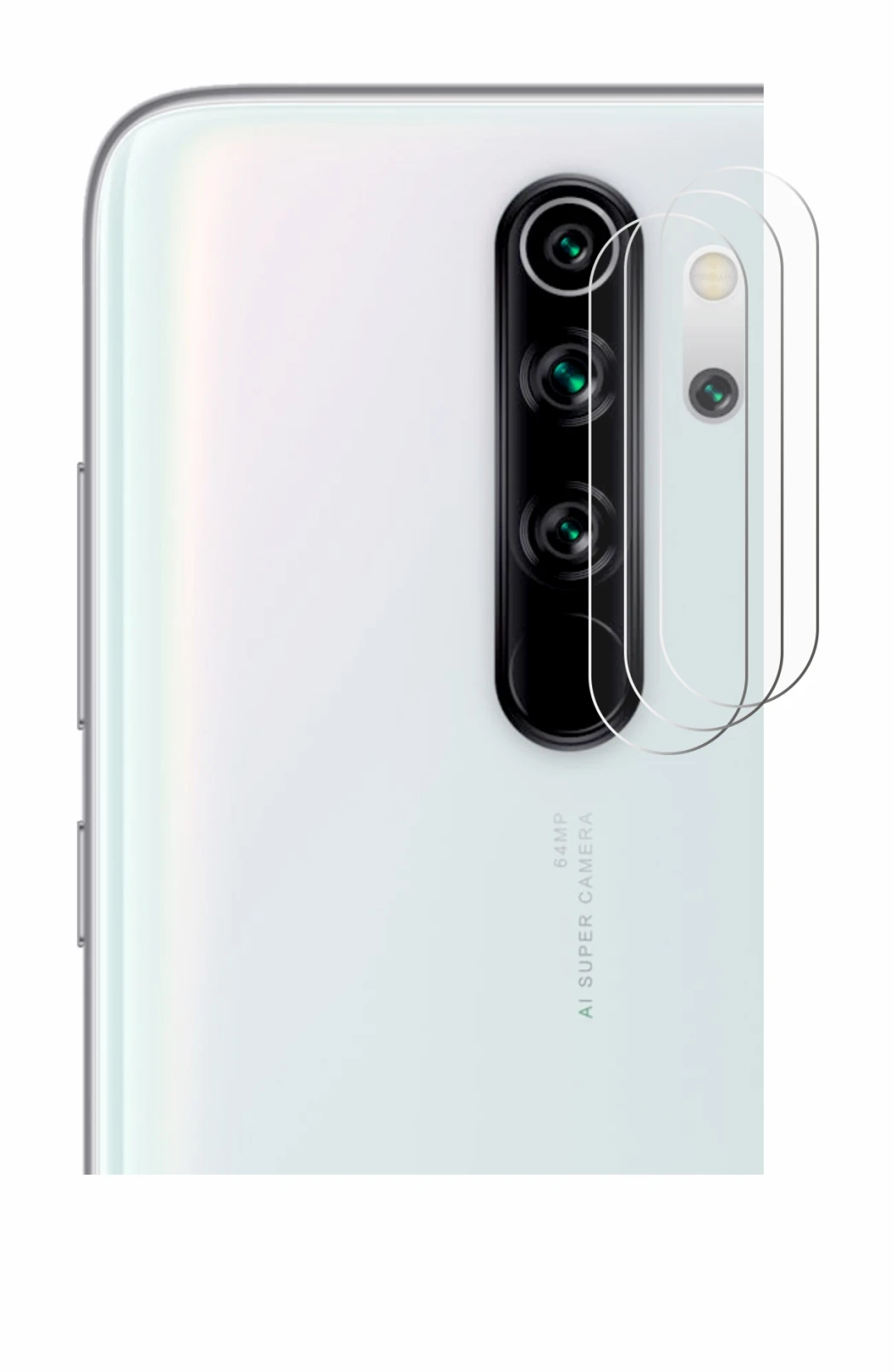 Image de l'appareil Xiaomi Redmi Note 8 Pro (Caméra UNIQUEMENT) avec une grande variété de protections d'écran.