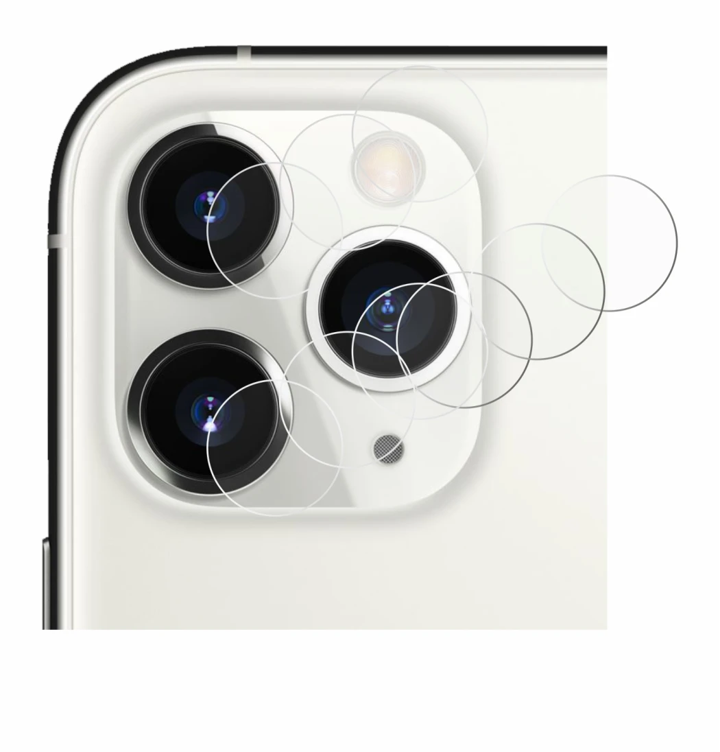 Image de l'appareil Apple iPhone 11 Pro (Caméra UNIQUEMENT) avec une grande variété de protections d'écran.