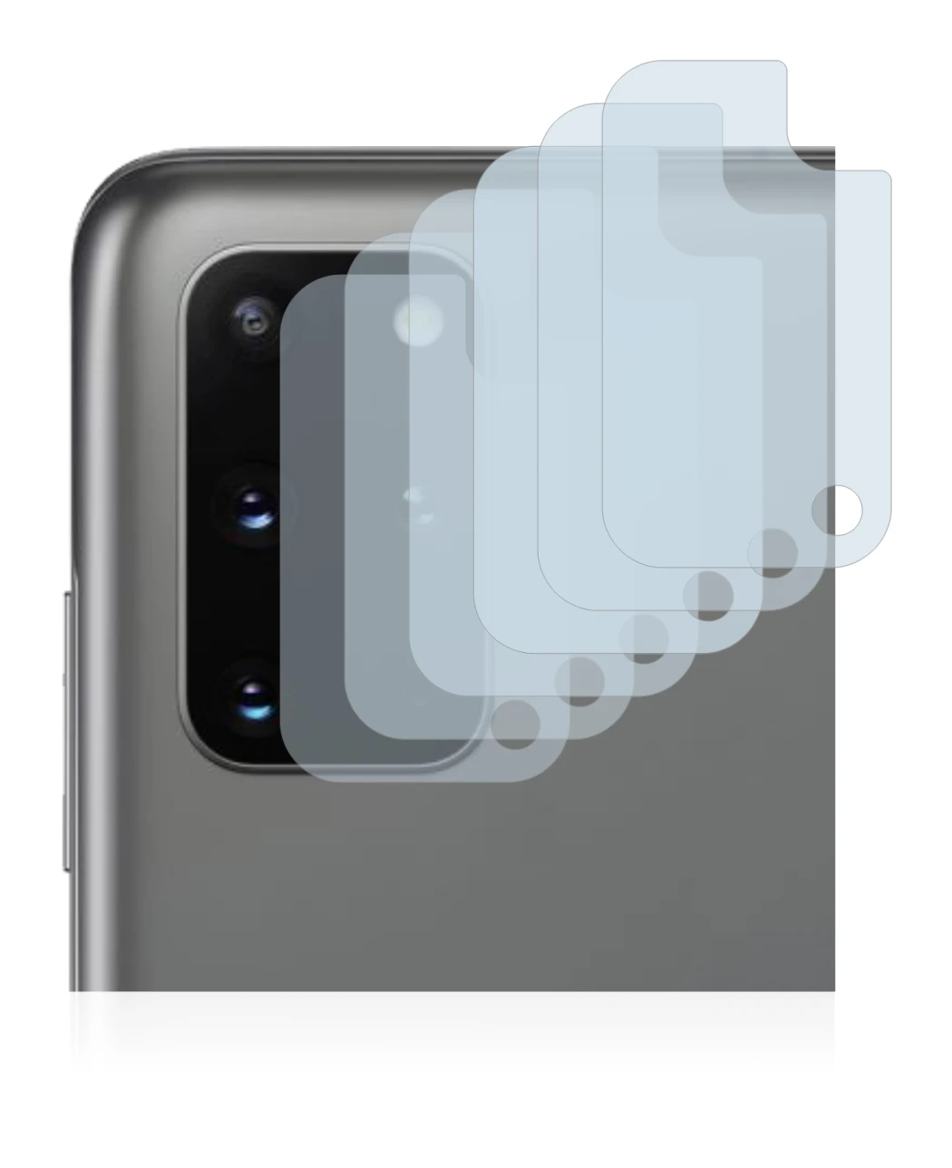 Image de l'appareil Samsung Galaxy S20 Plus (Caméra UNIQUEMENT) avec une grande variété de protections d'écran.