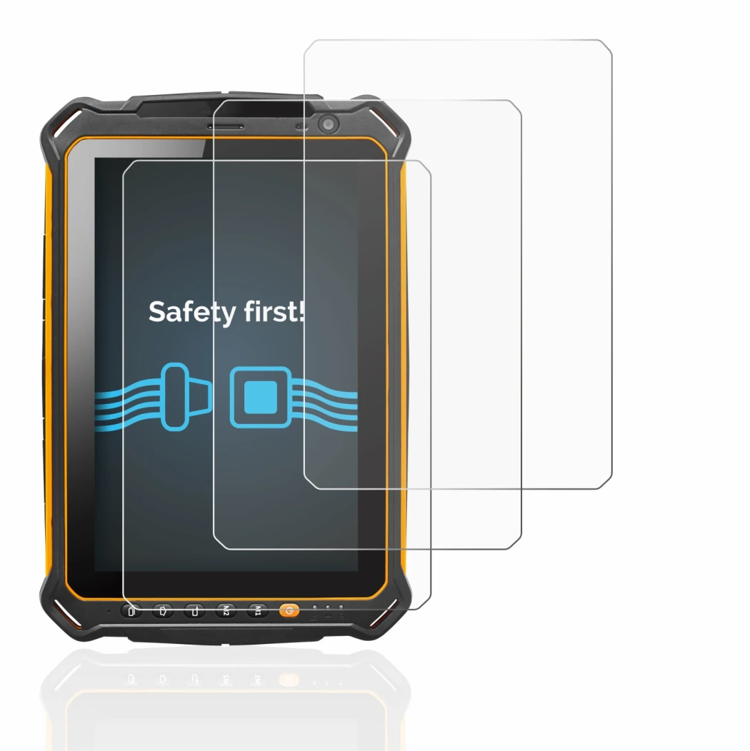 Image de l'appareil i.safe MOBILE IS930.2 avec une grande variété de protections d'écran.