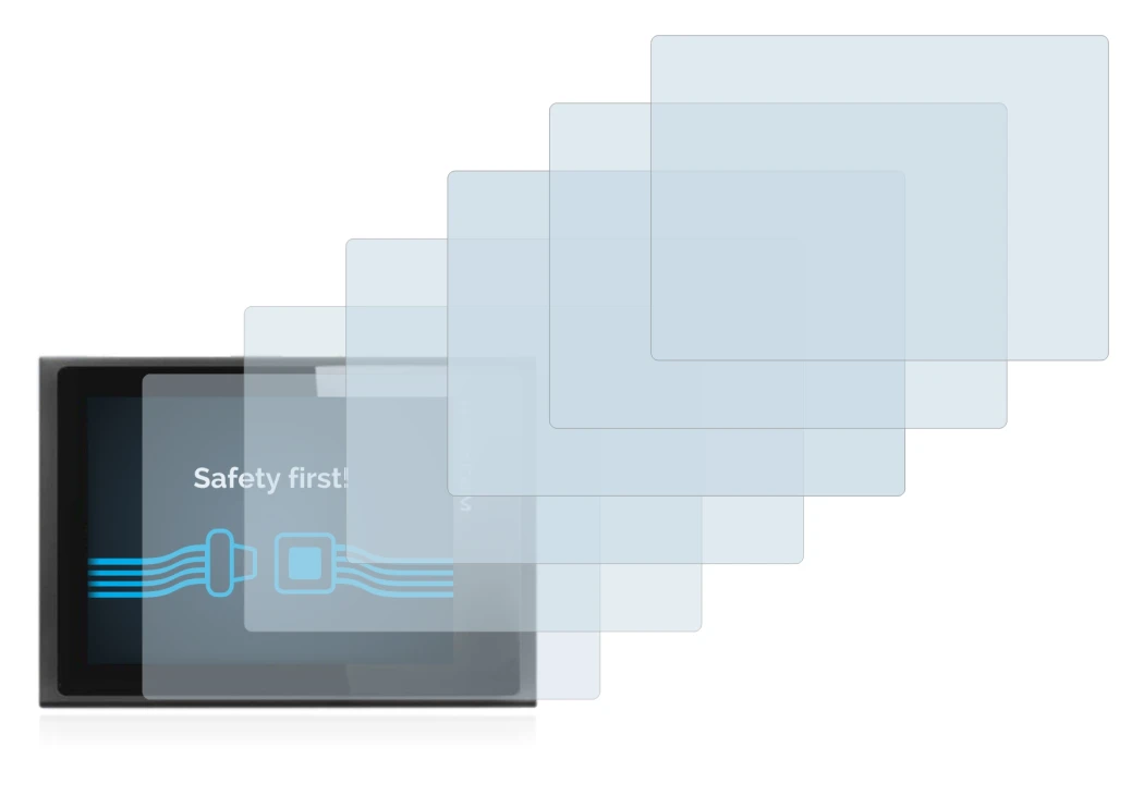 Image de l'appareil Apexcam ‎M80 Air avec une grande variété de protections d'écran.