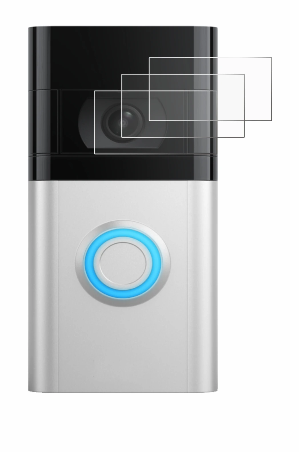 Image de l'appareil Ring Video Doorbell 4 avec une grande variété de protections d'écran.