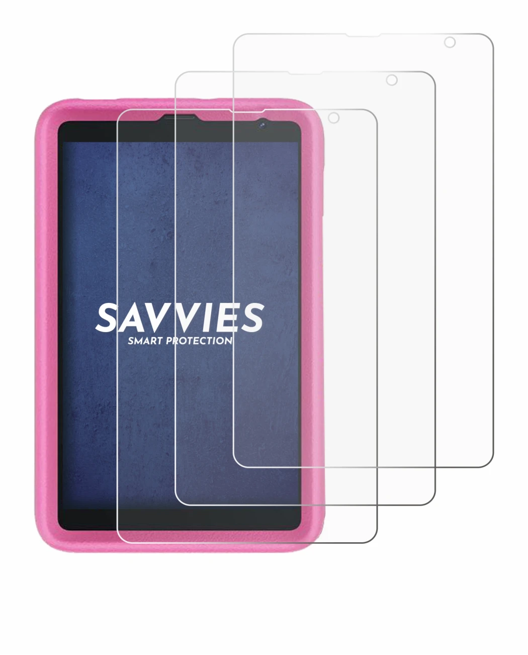 Image de l'appareil Blackview Tab 6 Kids avec une grande variété de protections d'écran.