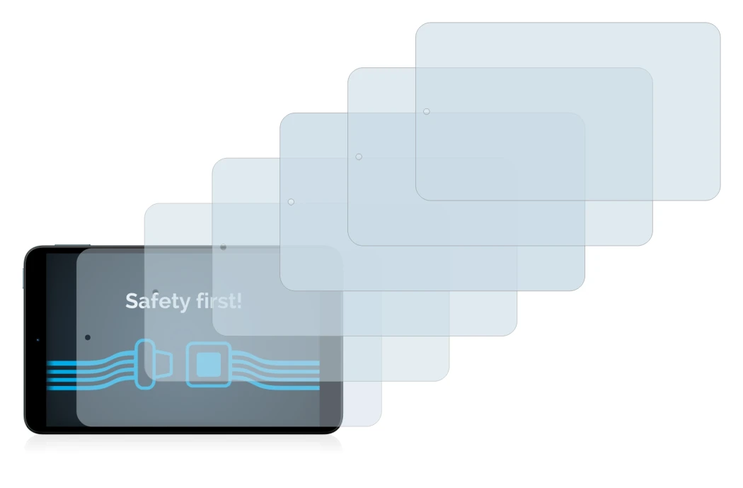 Image de l'appareil Nokia T10 avec une grande variété de protections d'écran.