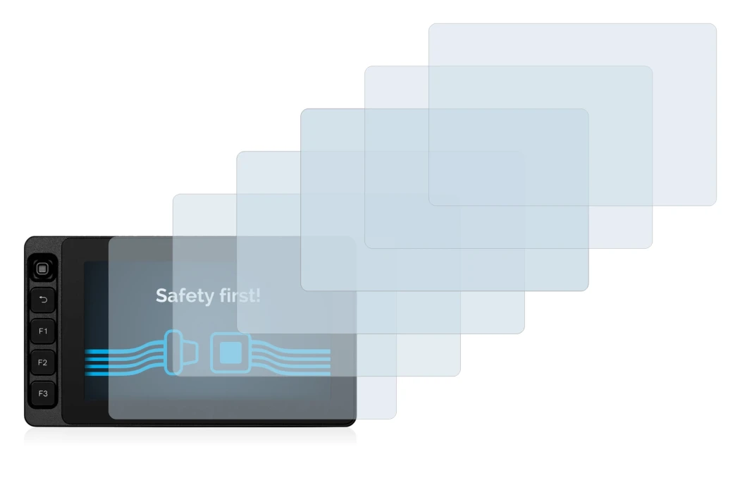 Image de l'appareil SmallHD Ultra 5 avec une grande variété de protections d'écran.