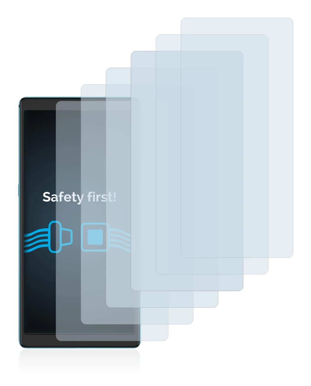 Image de l'appareil Hisense Touch Lite avec une grande variété de protections d'écran.