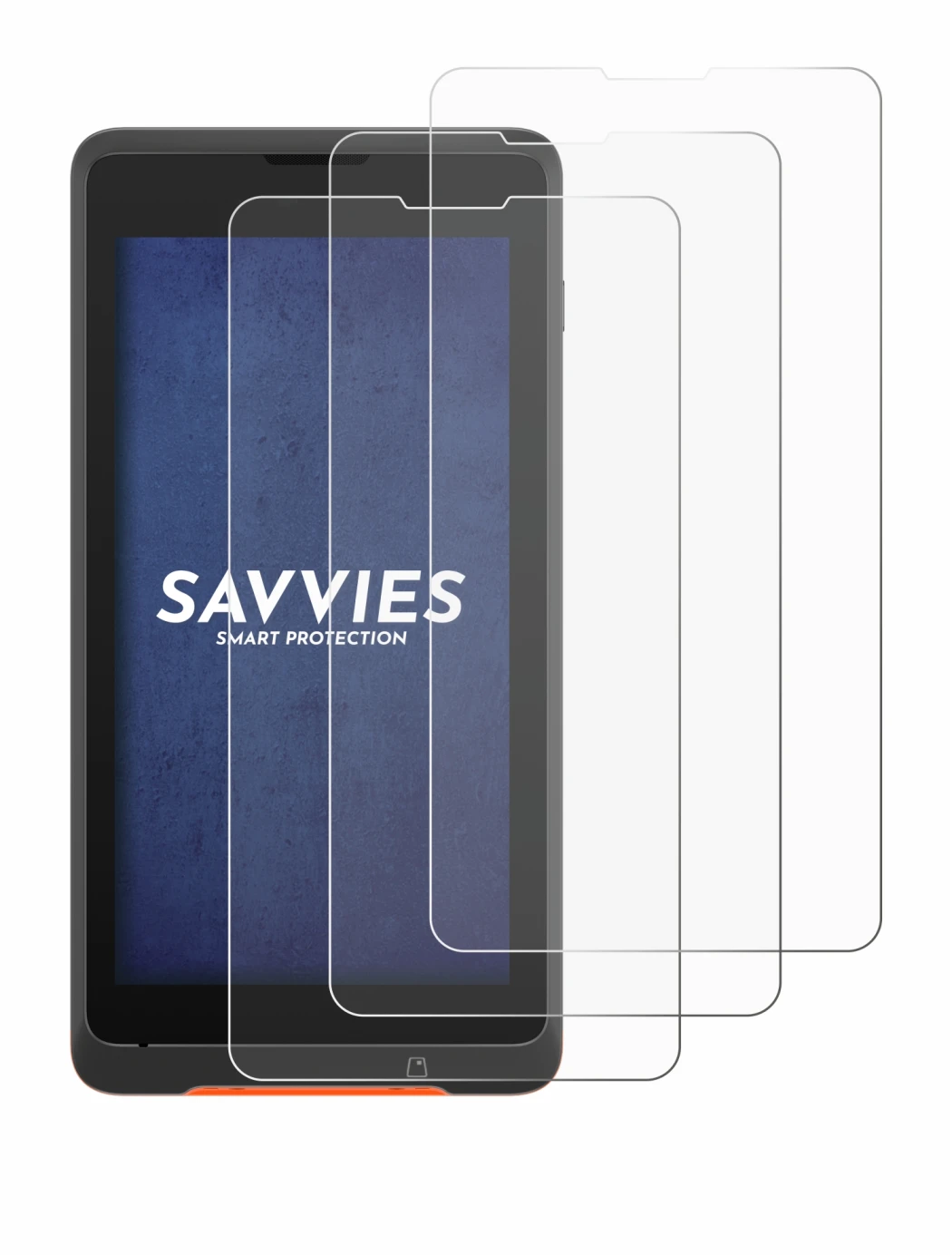 Image de l'appareil Sunmi P2 Lite SE avec une grande variété de protections d'écran.