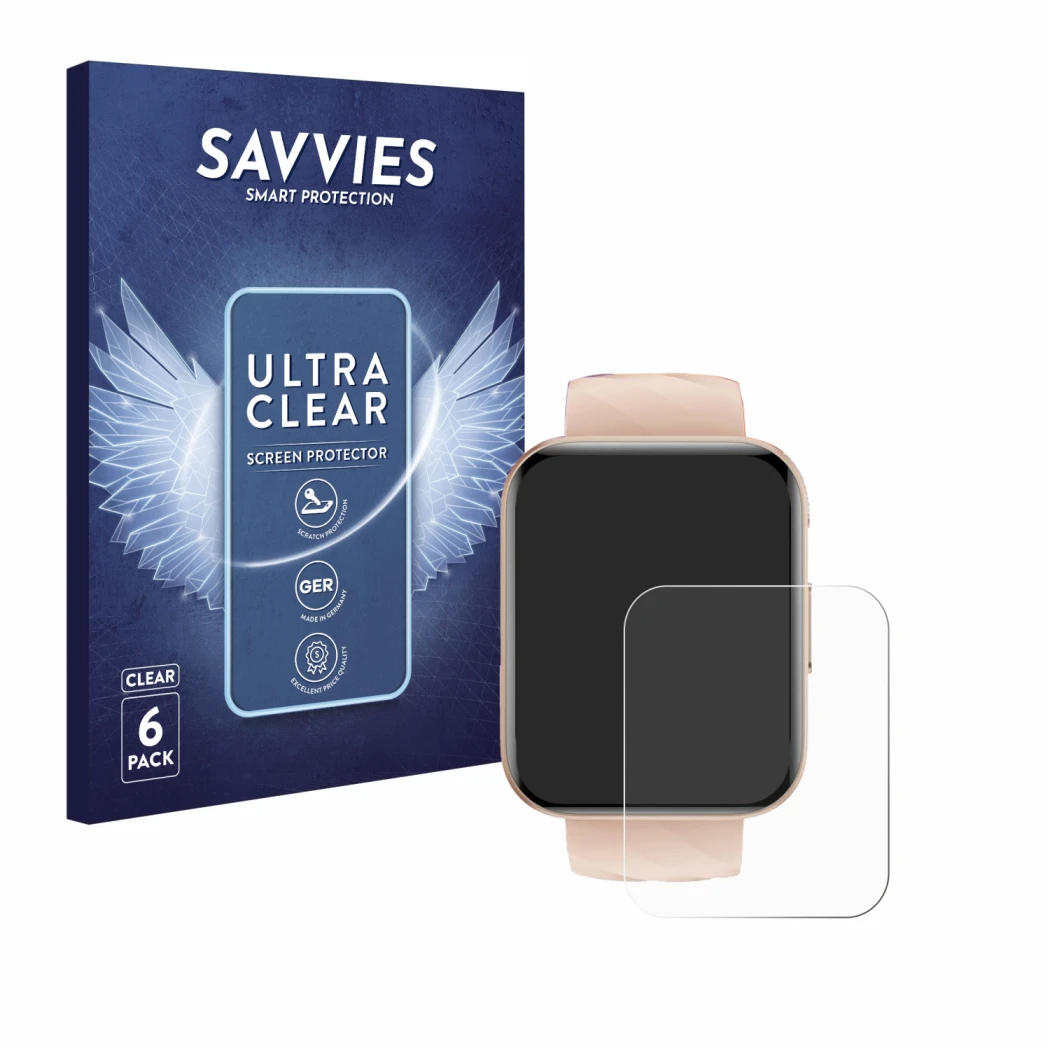Face avant d’un emballage produit avec le logo de la marque Savvies. À côté, l’appareil RUIMEN H1 est représenté avec la prote