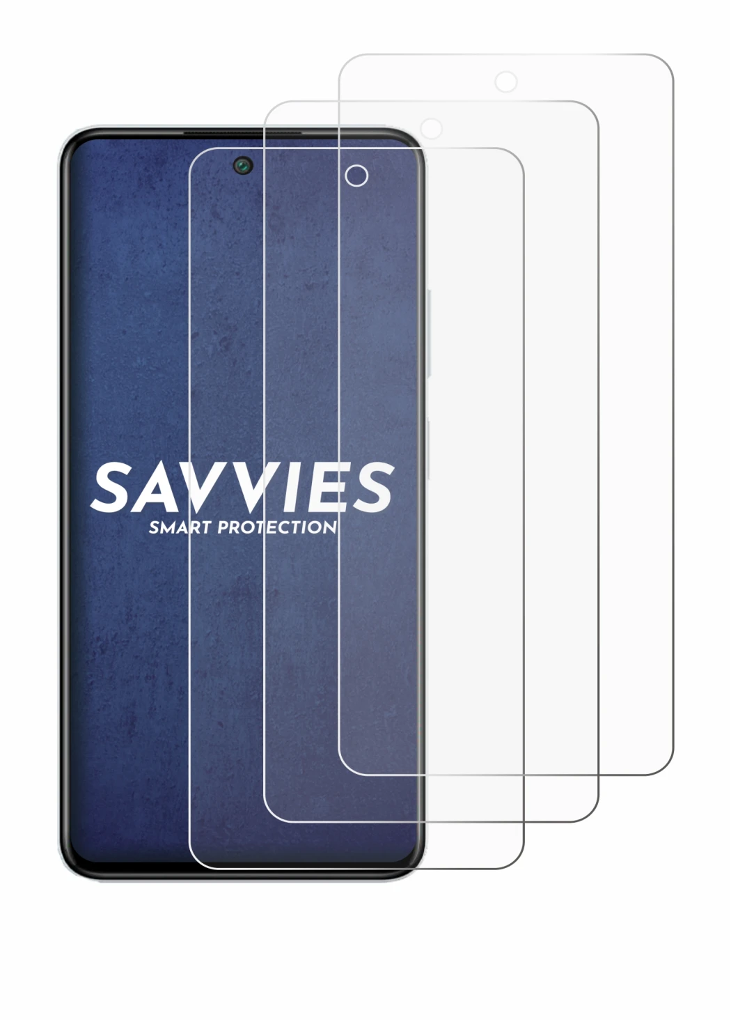 Image de l'appareil Infinix Smart 8 avec une grande variété de protections d'écran.