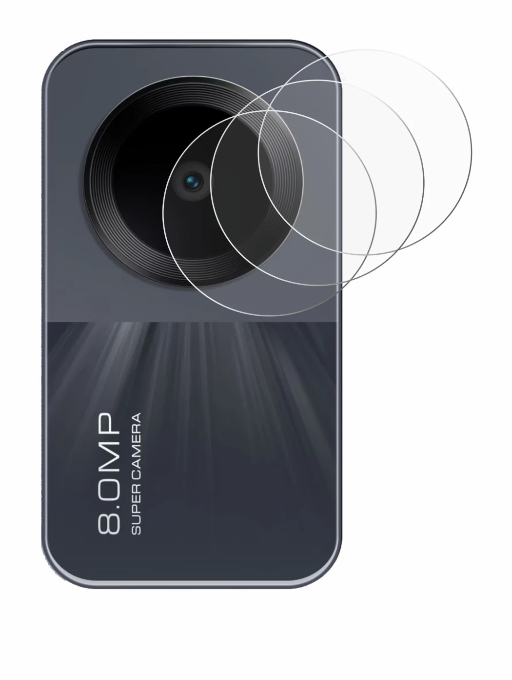 Image de l'appareil Xiaomi Redmi Pad SE (Caméra UNIQUEMENT) avec une grande variété de protections d'écran.