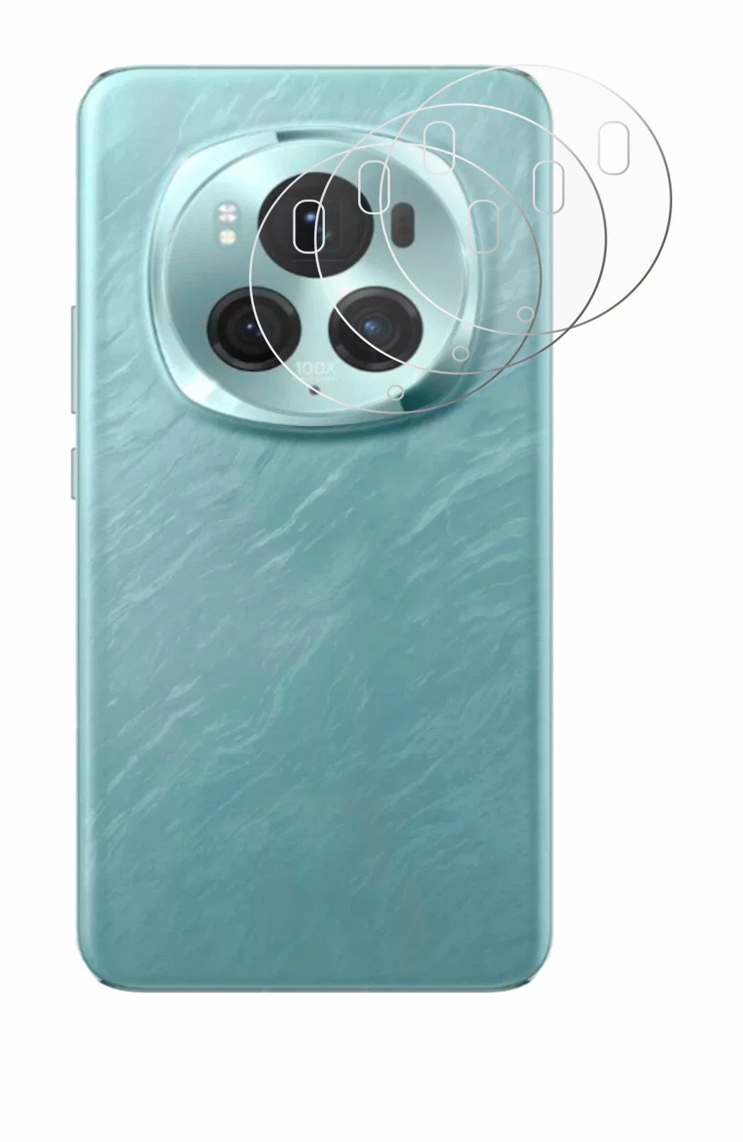 Image de l'appareil Honor Magic 6 Pro (Caméra UNIQUEMENT) avec une grande variété de protections d'écran.