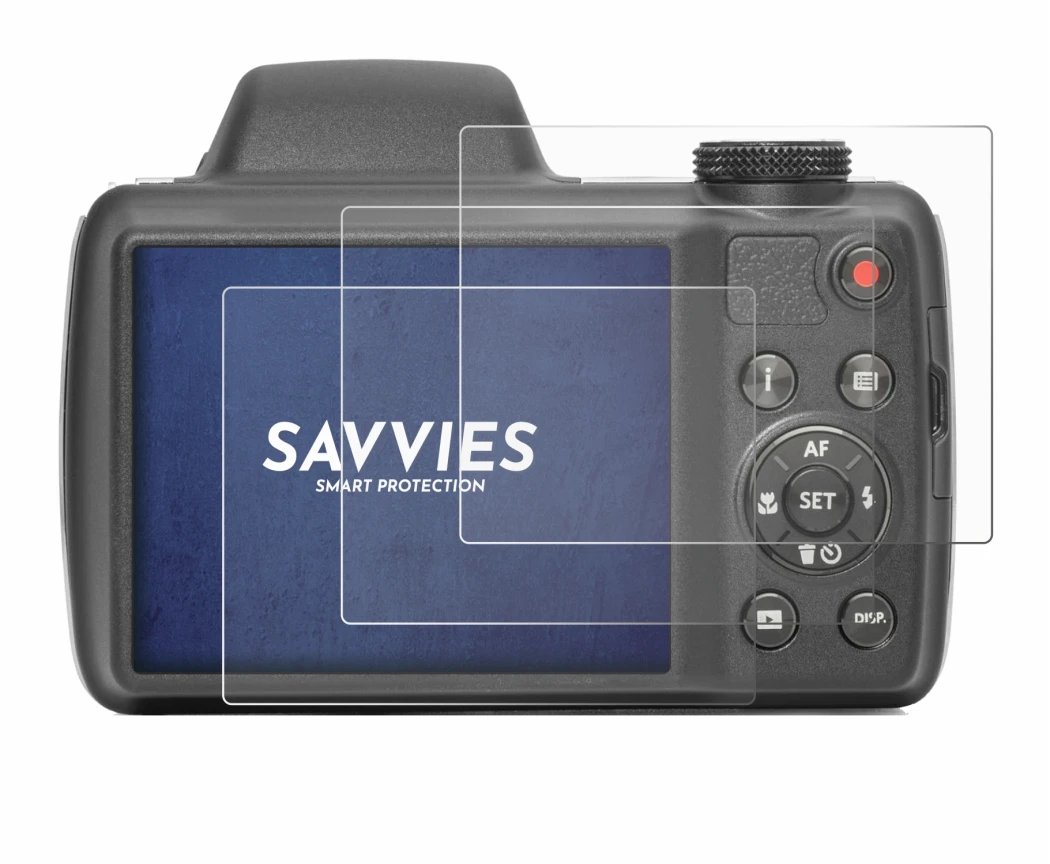 Image de l'appareil Kodak Pixpro AZ528 avec une grande variété de protections d'écran.