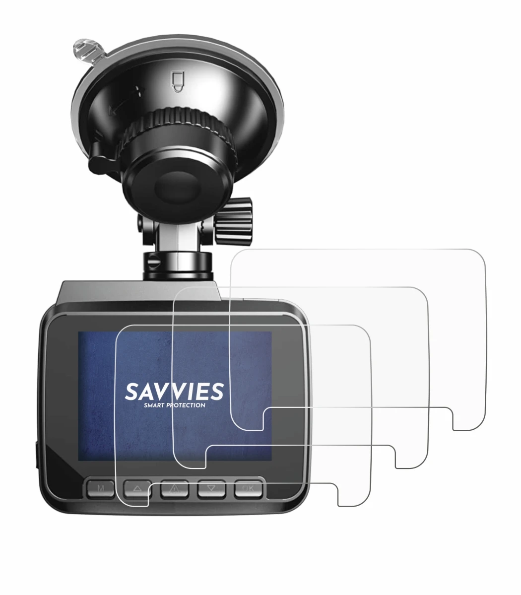 Image de l'appareil Azdome IT-G63D avec une grande variété de protections d'écran.