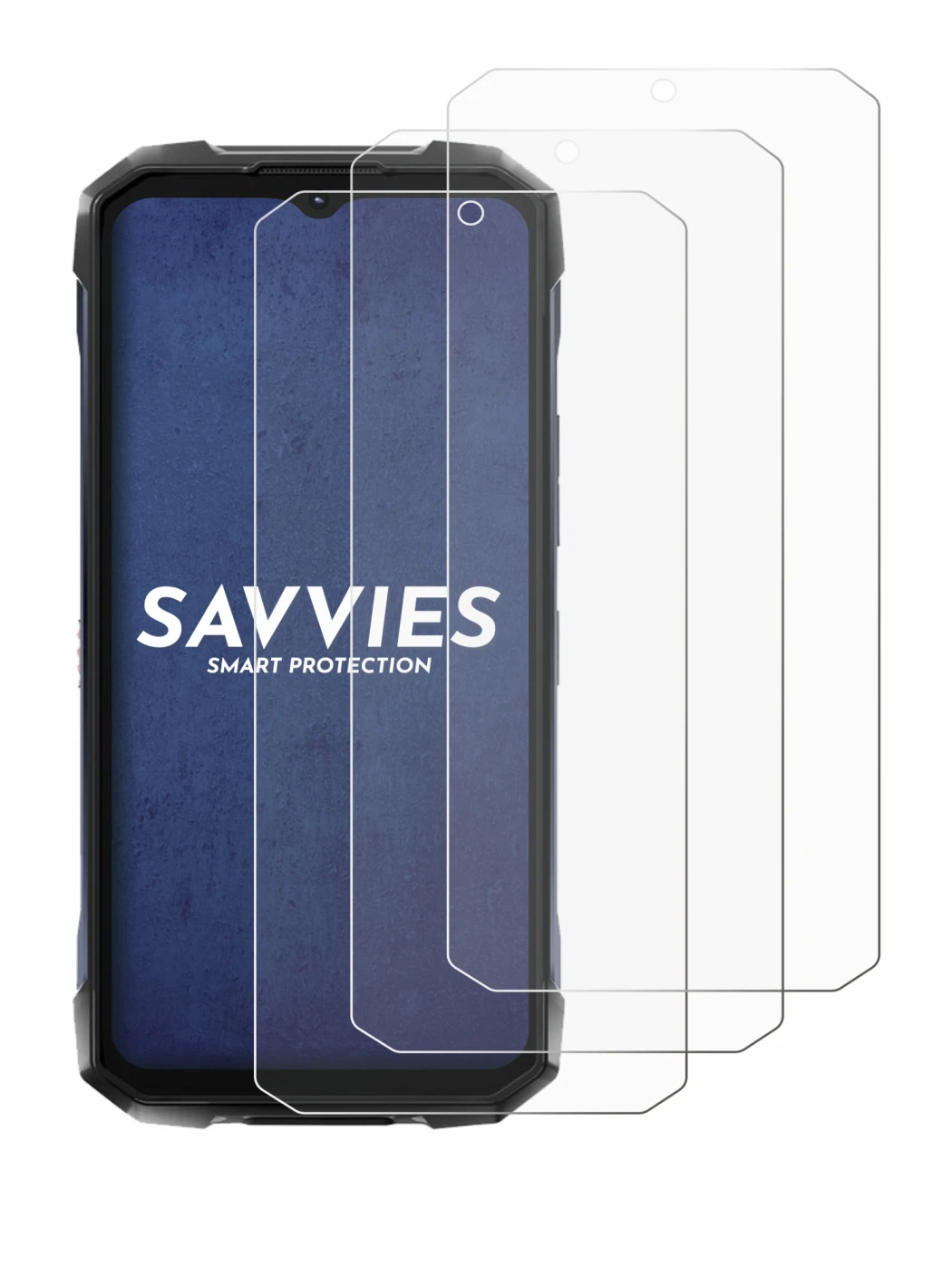 Image de l'appareil Hotwav Hyper 7 Pro avec une grande variété de protections d'écran.