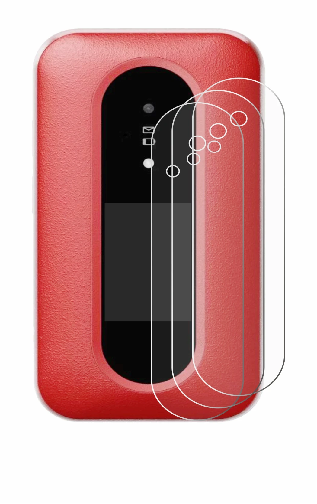 Image de l'appareil Doro Leva L30 (Affichage externe) avec une grande variété de protections d'écran.