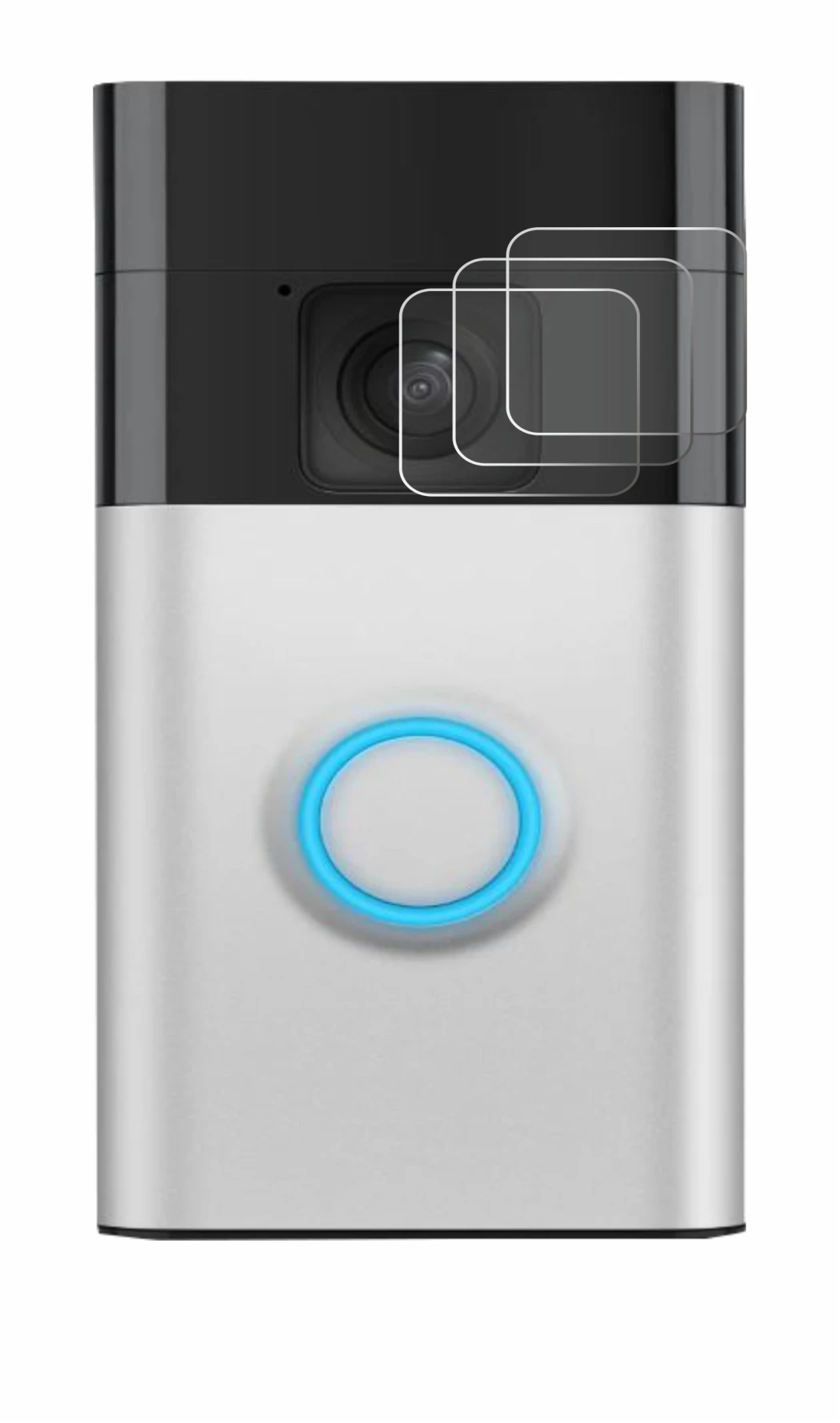 Image de l'appareil Ring Battery Video Doorbell avec une grande variété de protections d'écran.