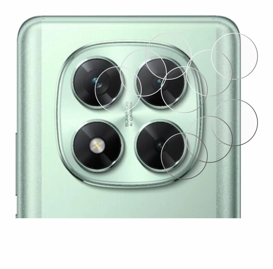 Image de l'appareil Xiaomi Poco X7 (Caméra UNIQUEMENT) avec une grande variété de protections d'écran.