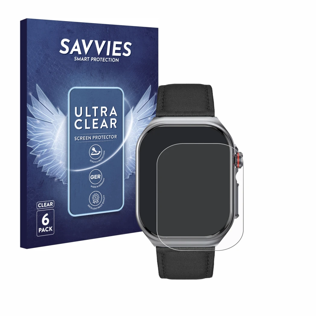 Face avant d’un emballage produit avec le logo de la marque Savvies. À côté, l’appareil Knauermann Pro 3 Fan Edition 2025 (rec