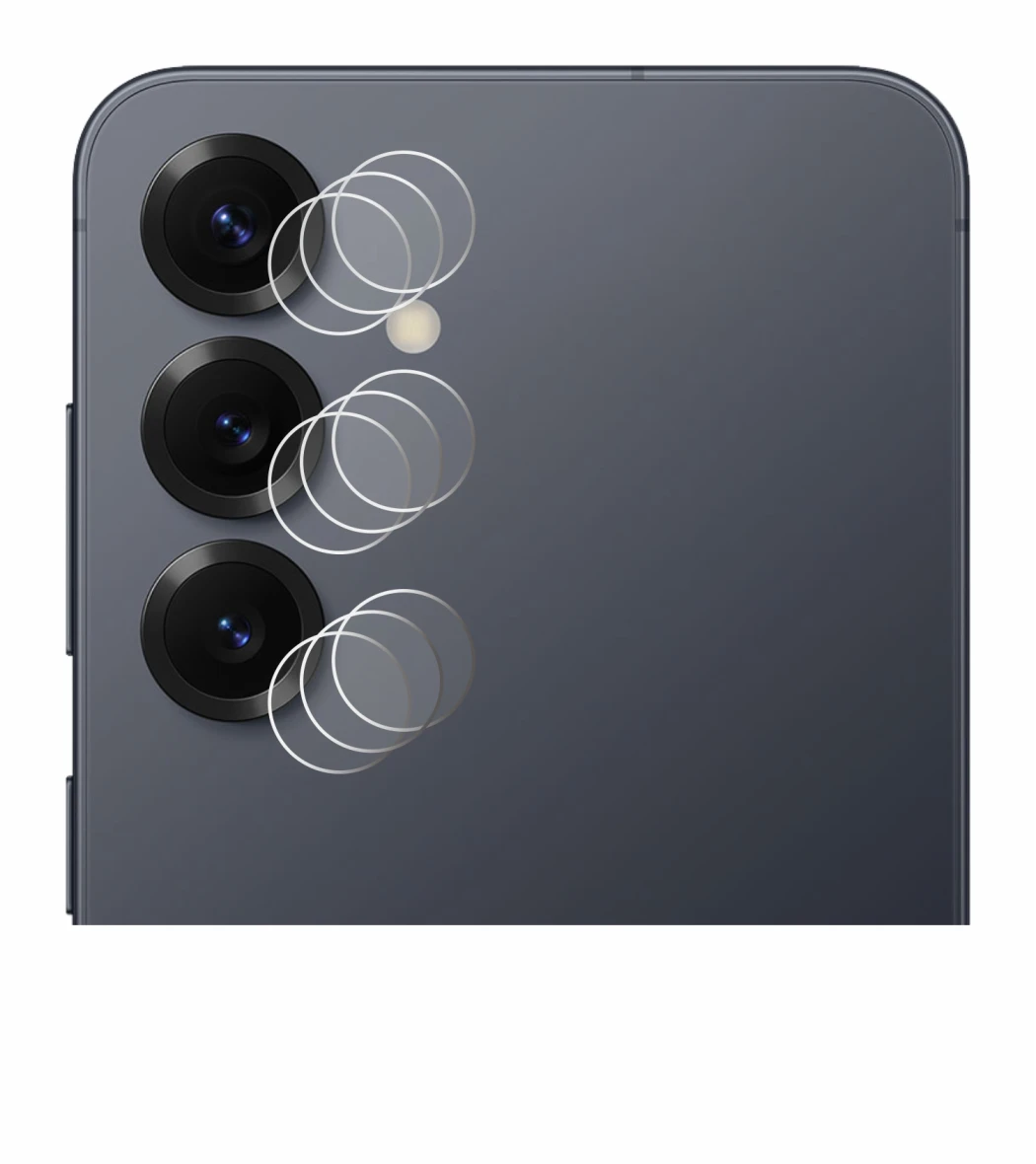 Image de l'appareil Samsung Galaxy S25 Enterprise Edition (Caméra UNIQUEMENT) avec une grande variété de protections d'écran.