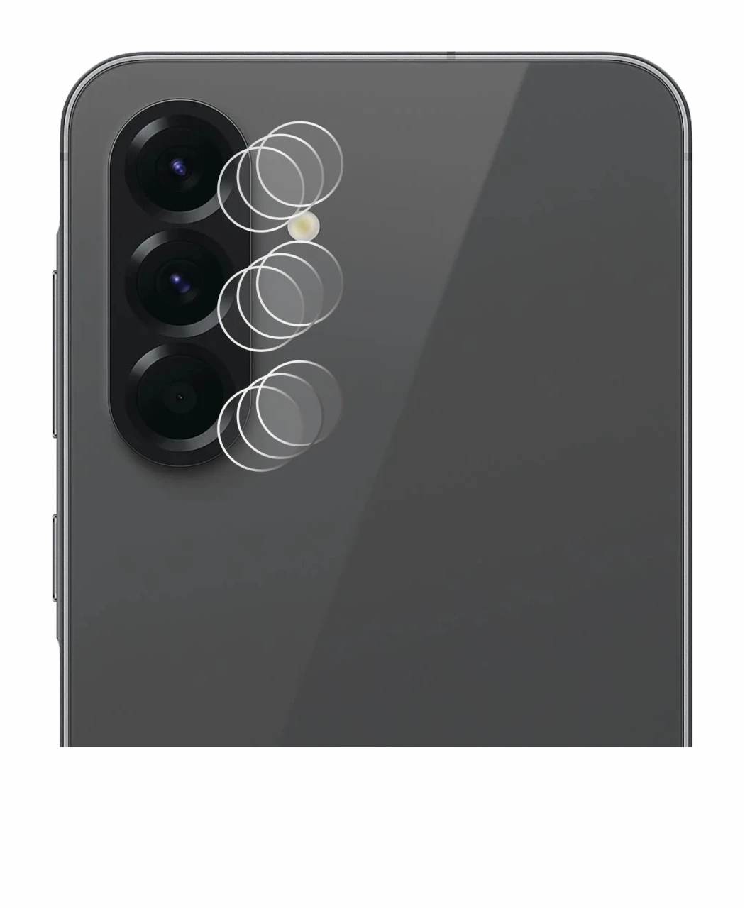Image de l'appareil Samsung Galaxy A56 5G Enterprise Edition (Caméra UNIQUEMENT) avec une grande variété de protections d'écra