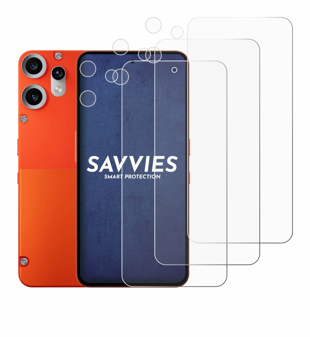 Image de l'appareil Nothing CMF Phone 2 Pro (Avant+Caméra) avec une grande variété de protections d'écran.