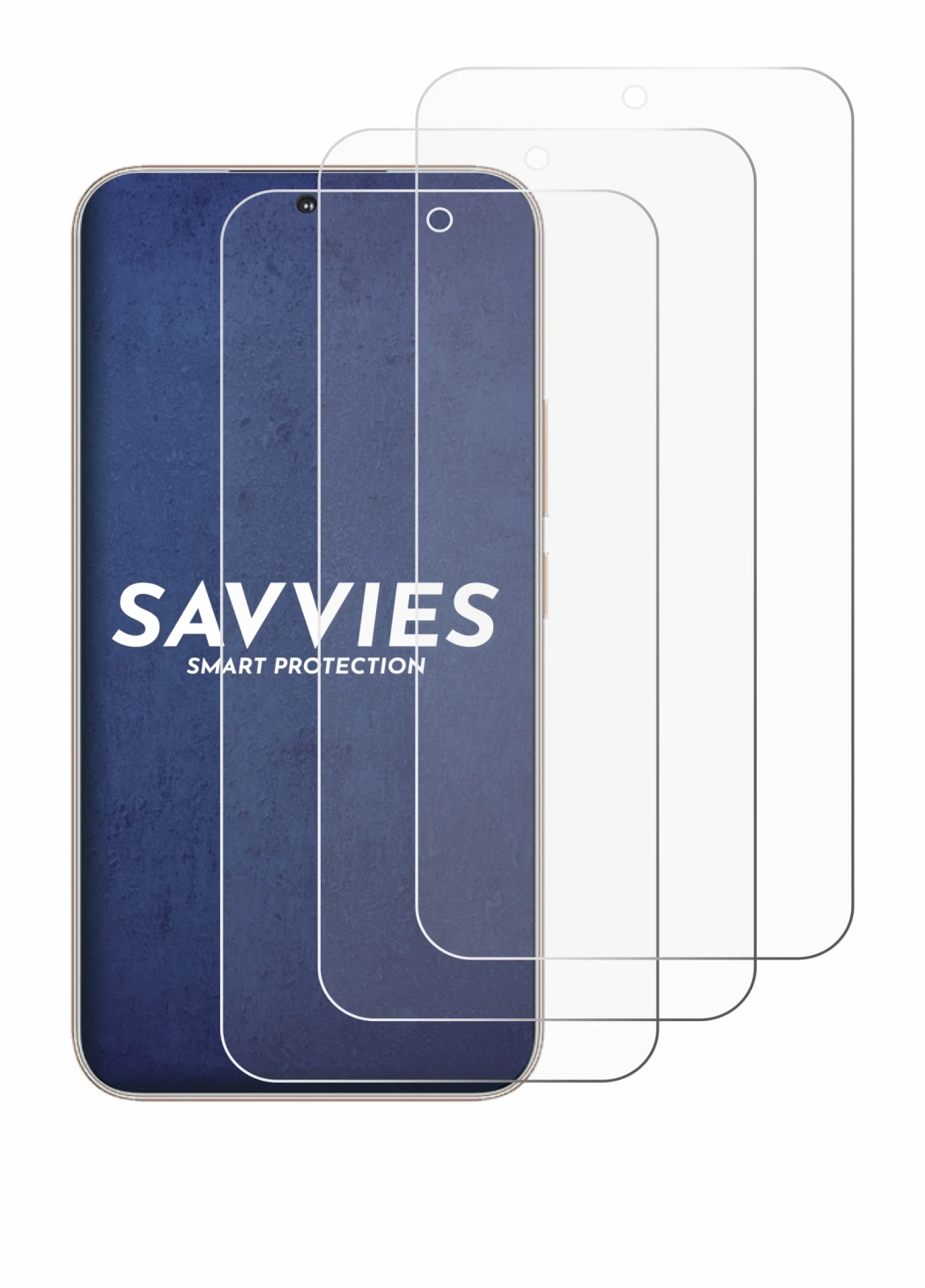 Image de l'appareil Honor 400 avec une grande variété de protections d'écran.