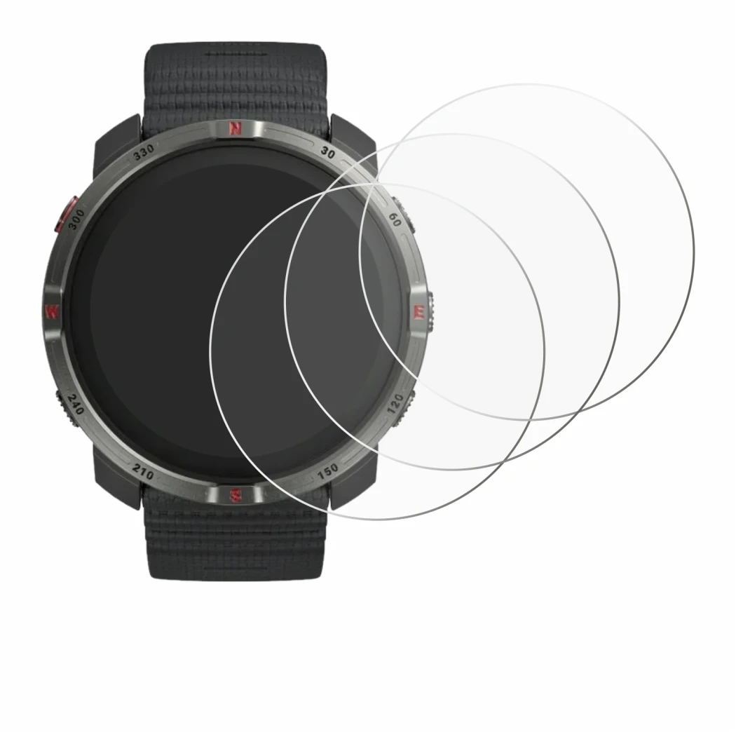 Image de l'appareil Polar Grit X2 avec une grande variété de protections d'écran.