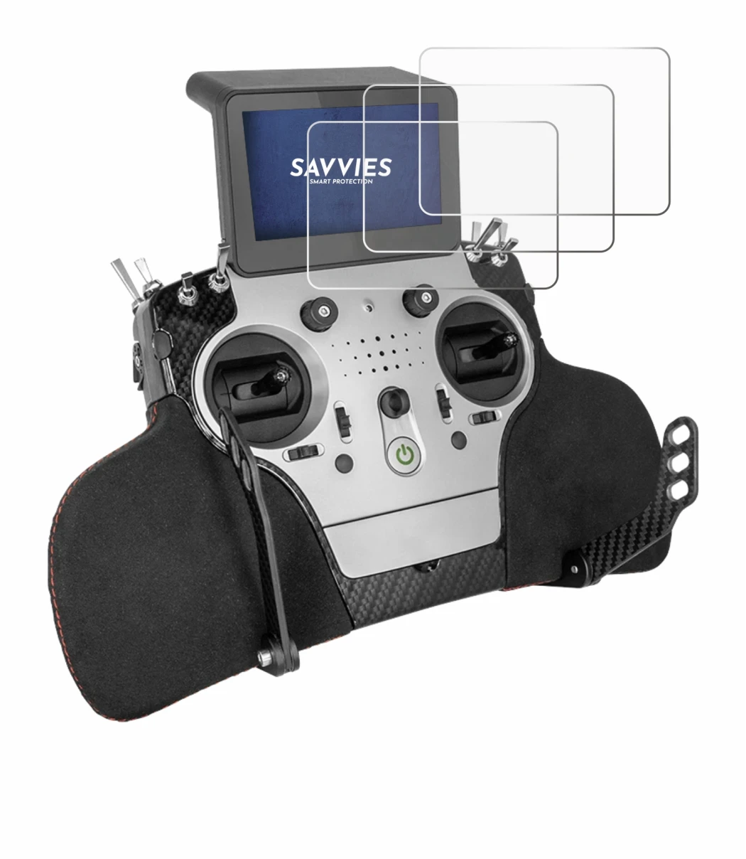 Image de l'appareil PowerBox Systems Core avec une grande variété de protections d'écran.