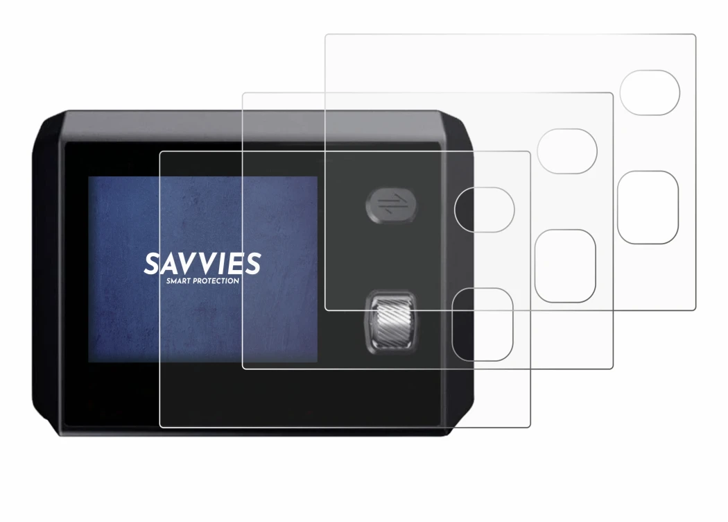 Image de l'appareil SkyRC MC5000 avec une grande variété de protections d'écran.