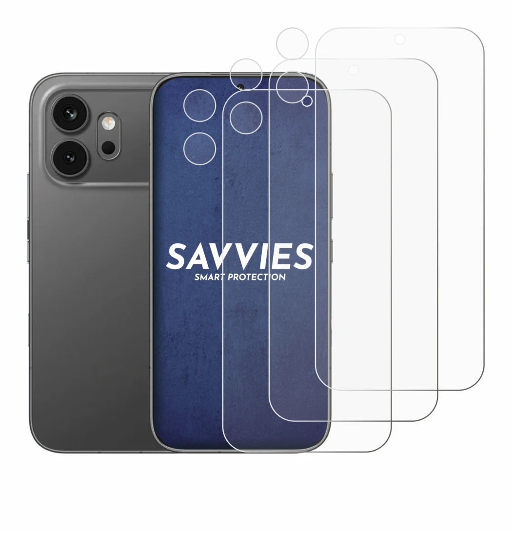 Image de l'appareil Honor 600 (Avant+Caméra) avec une grande variété de protections d'écran.