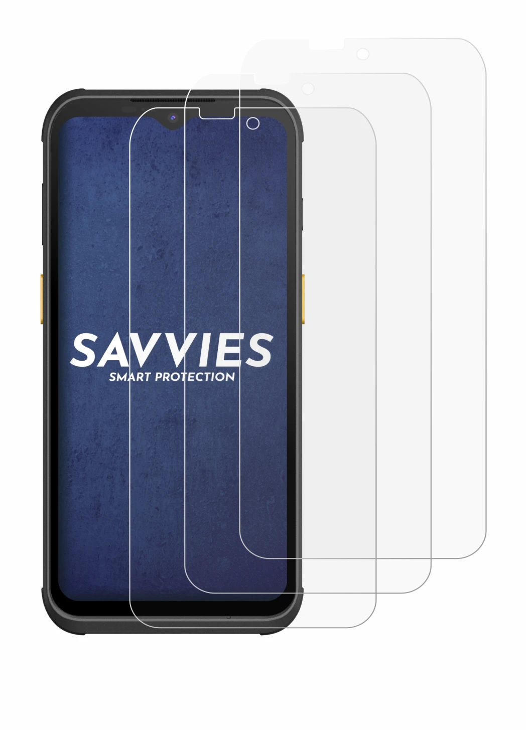 Image de l'appareil Werock Rockscan A260 avec une grande variété de protections d'écran.