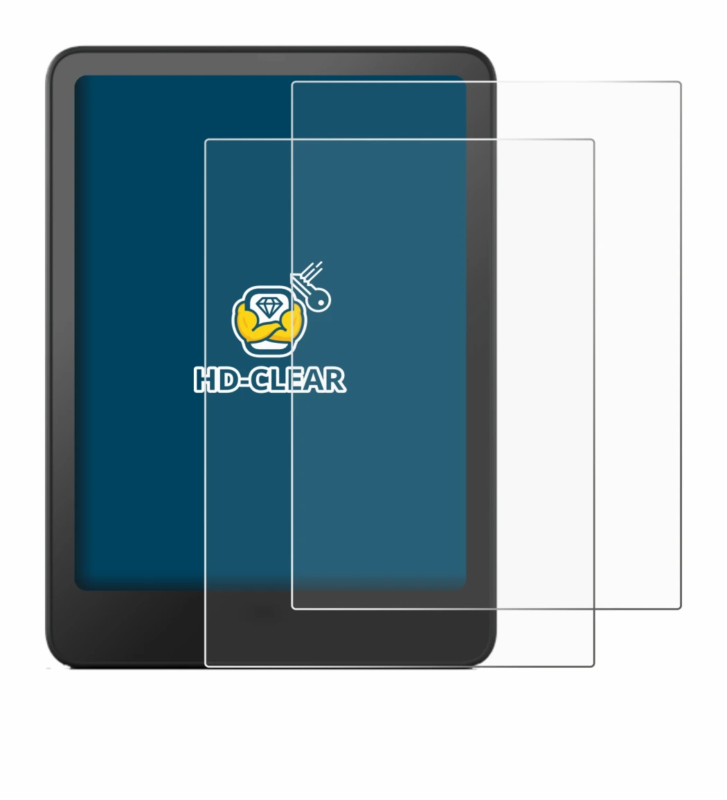 Image de l'appareil Amazon Kindle Paperwhite 2012 avec une grande variété de protections d'écran.