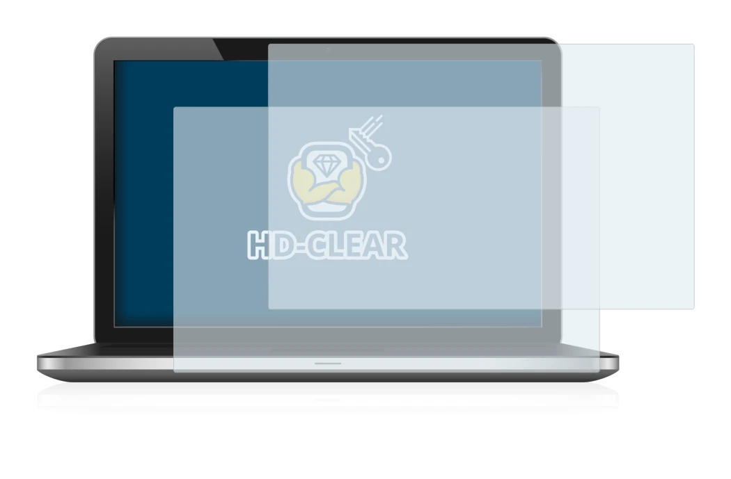 Image de l'appareil avec une grande variété de protections d'écran.