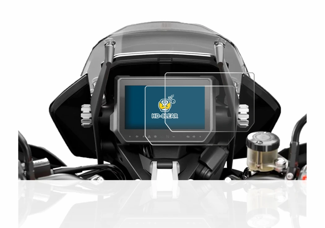 Image de l'appareil KTM 1290 Super Adventure S 2017 Affichage de la vitesse avec une grande variété de protections d'écran.