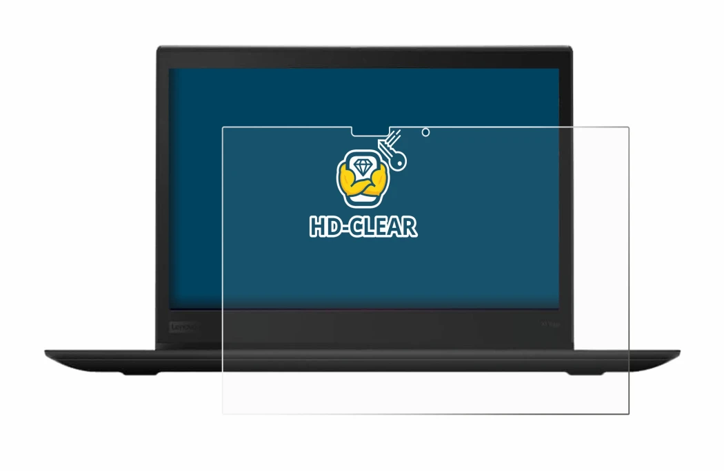 Image de l'appareil Lenovo ThinkPad X1 Yoga (3ème Gen.) avec une grande variété de protections d'écran.
