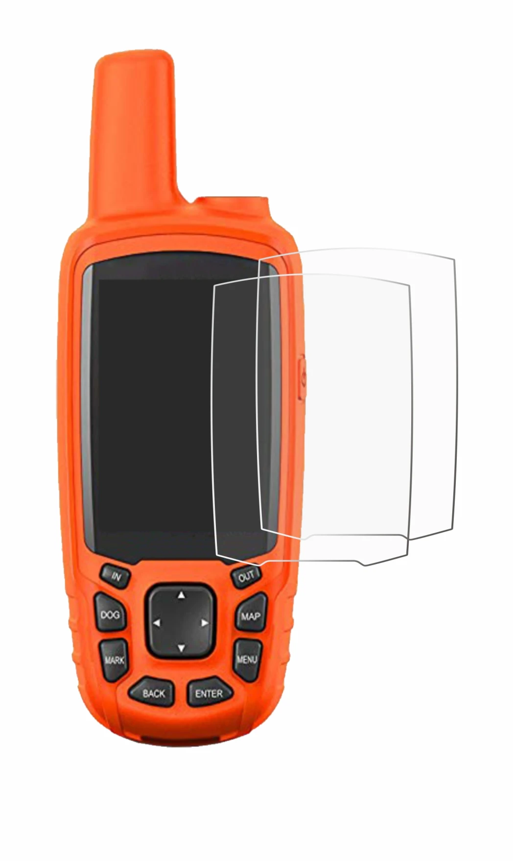 Image de l'appareil Garmin Astro 430 avec une grande variété de protections d'écran.