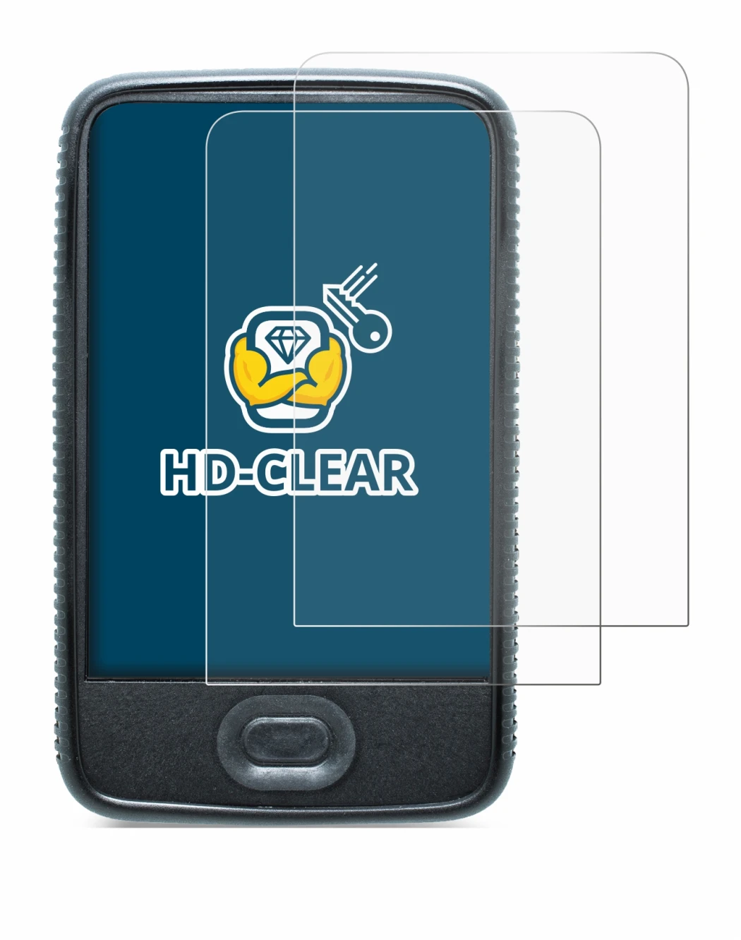 Image de l'appareil Dexcom G6 Receiver CGM avec une grande variété de protections d'écran.