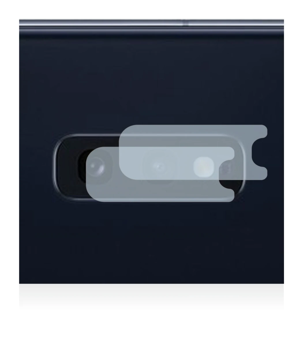 Image de l'appareil Samsung Galaxy S10e (Caméra UNIQUEMENT) avec une grande variété de protections d'écran.