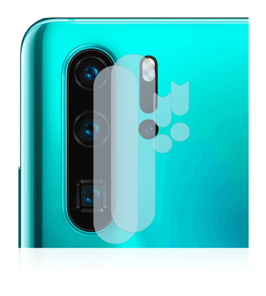 Image de l'appareil Huawei P30 Pro (Caméra UNIQUEMENT) avec une grande variété de protections d'écran.