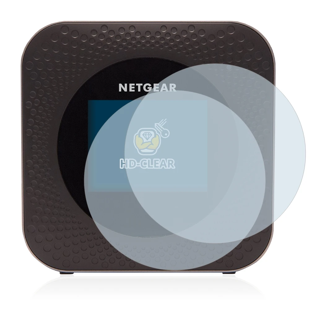 Image de l'appareil Netgear Nighthawk M1 avec une grande variété de protections d'écran.