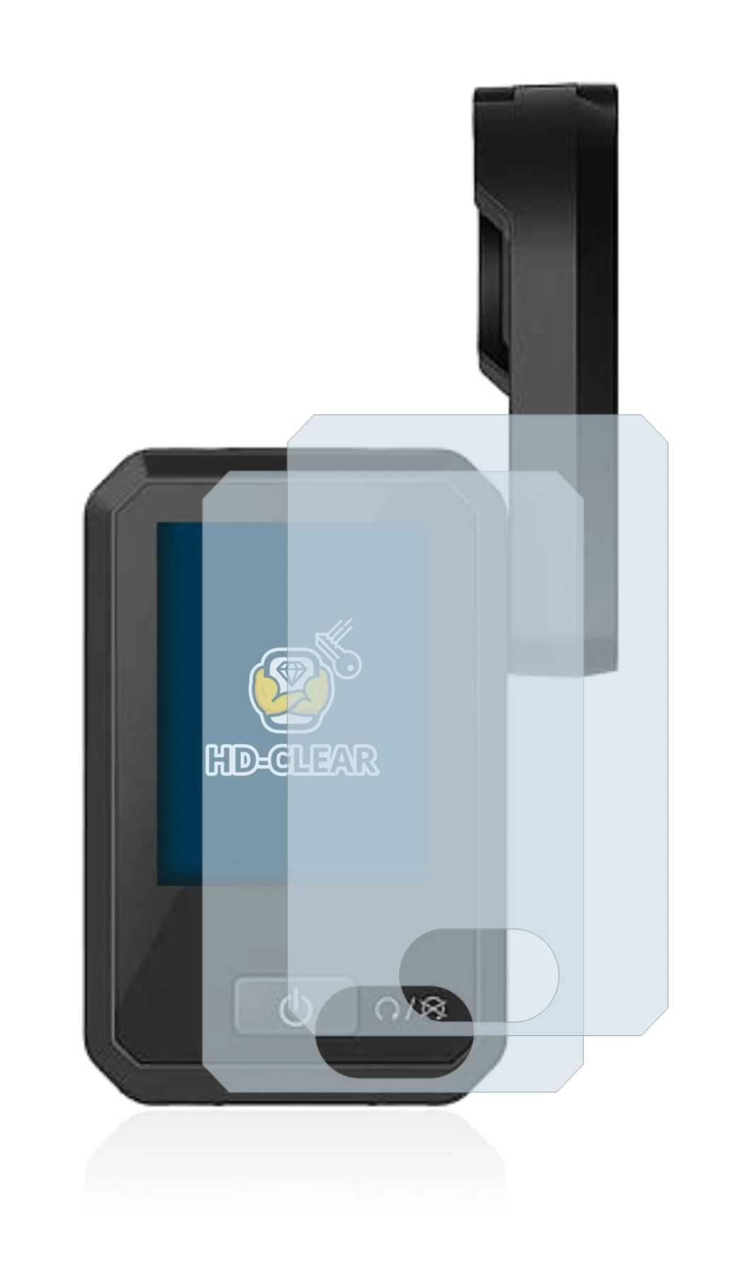 Image de l'appareil Flyer Display D0 avec une grande variété de protections d'écran.