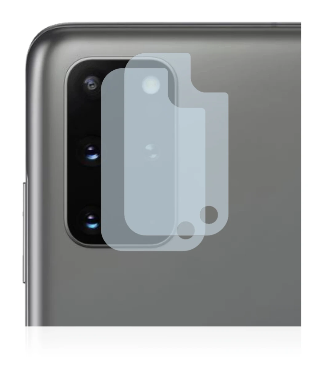 Image de l'appareil Samsung Galaxy S20 Plus (Caméra UNIQUEMENT) avec une grande variété de protections d'écran.