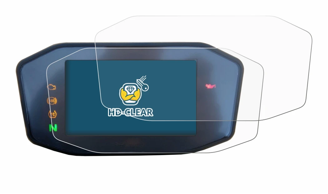 Image de l'appareil KTM 890 Duke R 2020 TFT Screen avec une grande variété de protections d'écran.