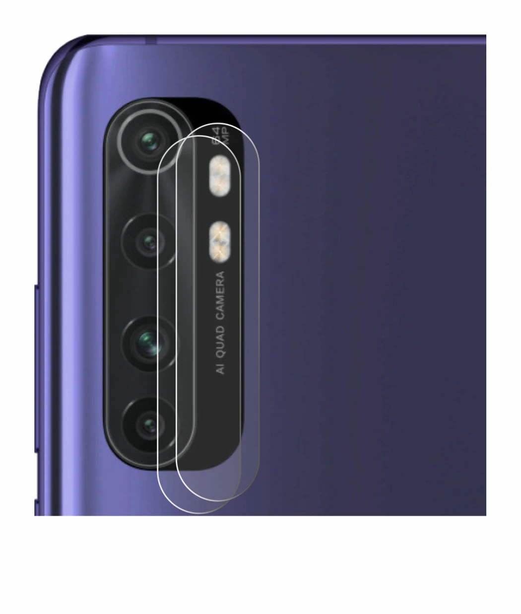 Image de l'appareil Xiaomi Mi Note 10 Lite (Caméra UNIQUEMENT) avec une grande variété de protections d'écran.